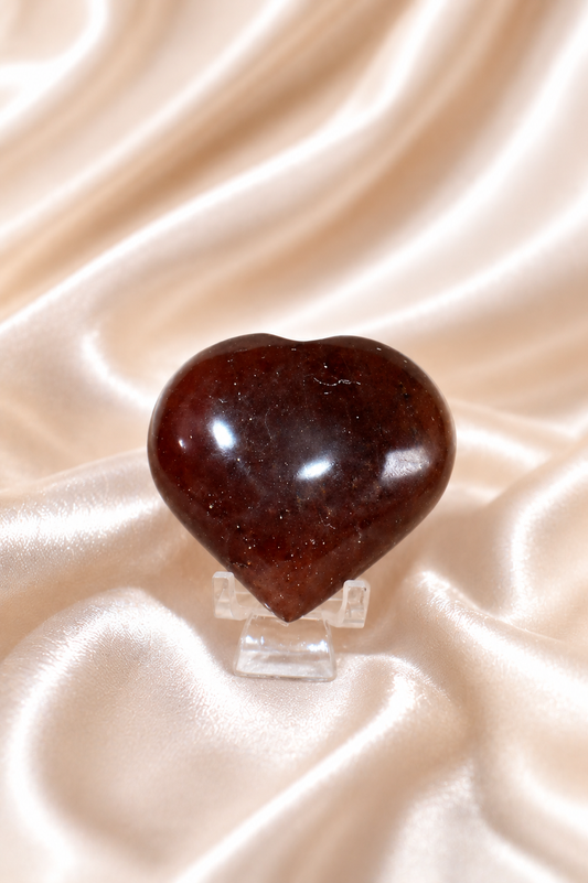 Strawberry Quartz Heart #3 - 105 gm