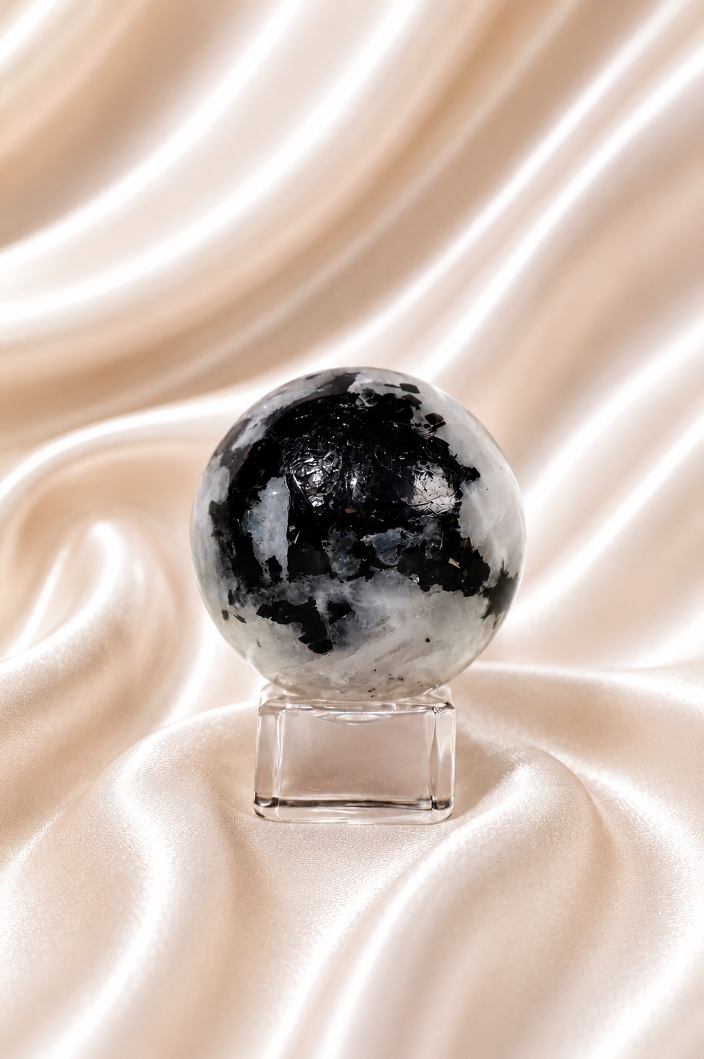 Rainbow Moonstone Sphere #11 - AAA Quality