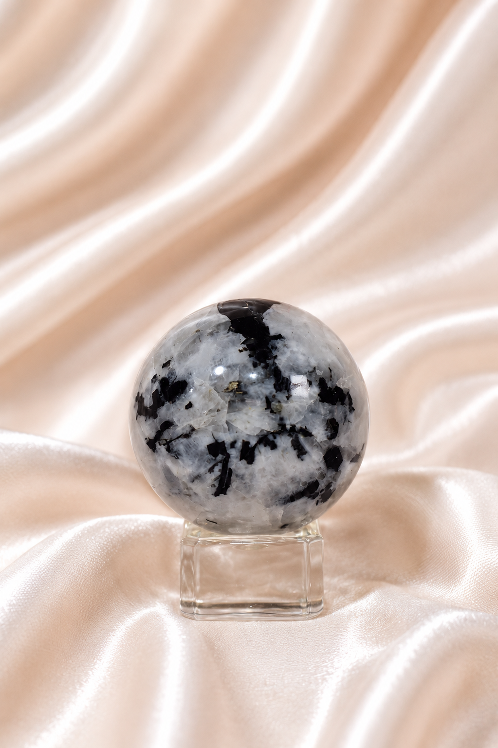 Rainbow Moonstone Sphere #11 - AAA Quality