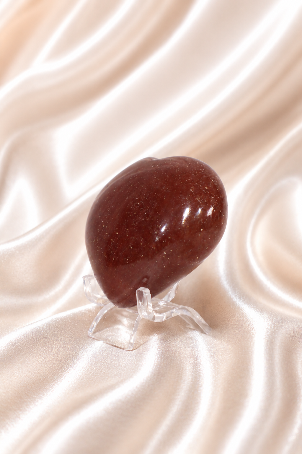 Strawberry Quartz Heart #4 - 110 gm