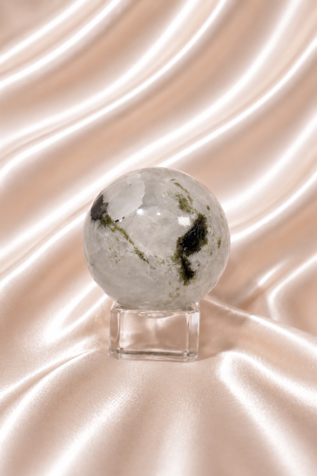 Rainbow Moonstone Sphere #10 - AAA Quality