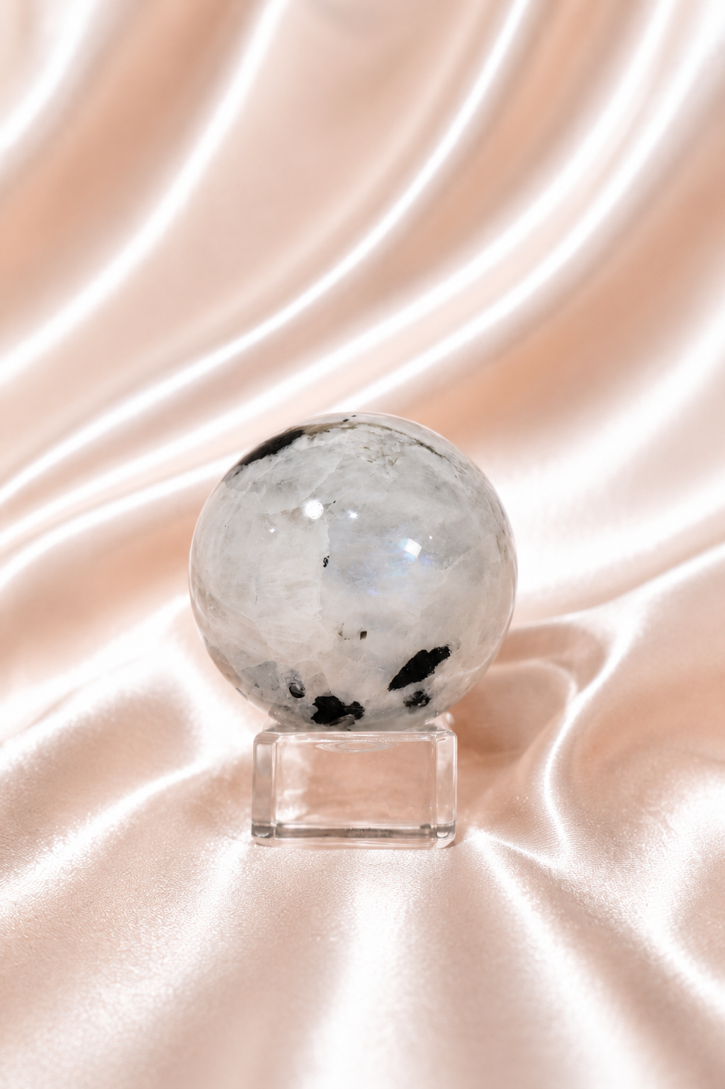 Rainbow Moonstone Sphere #10 - AAA Quality