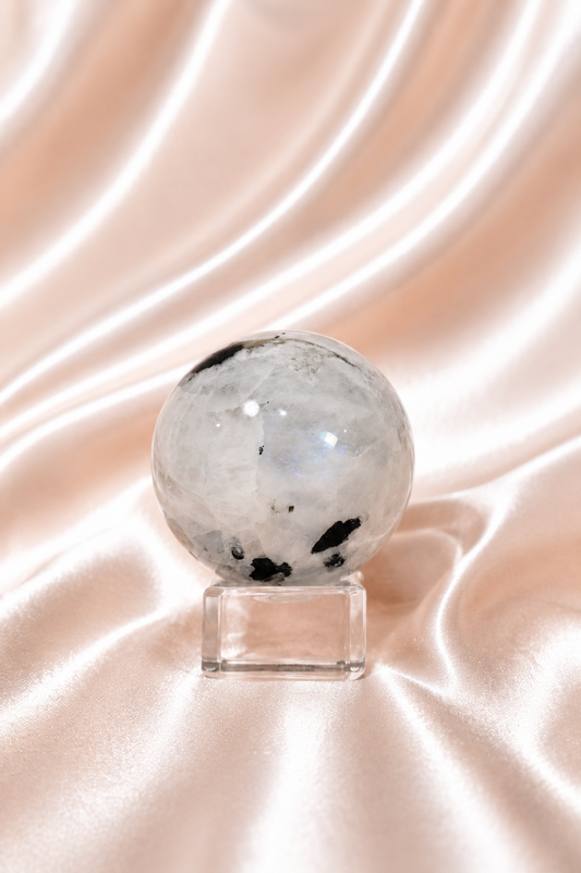 Rainbow Moonstone Sphere #10 - AAA Quality