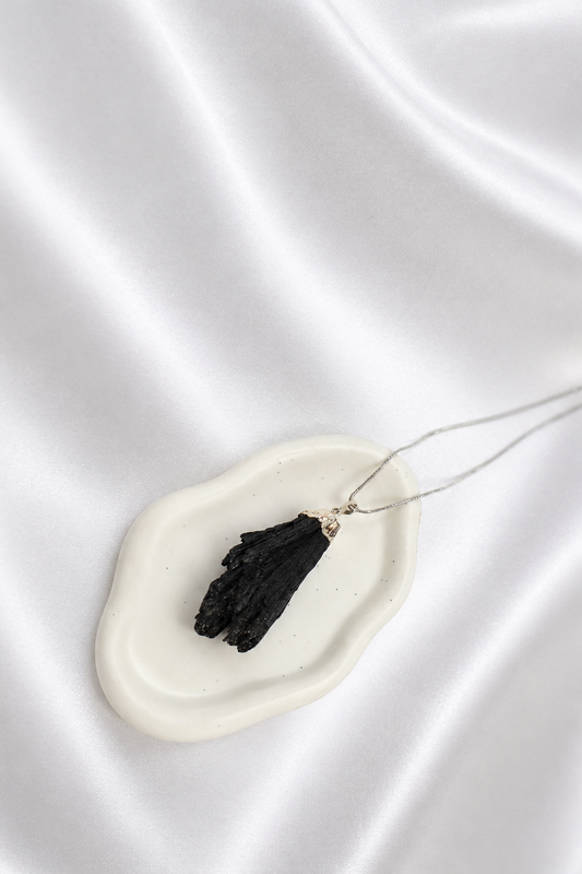 Black Kyanite Necklace #2