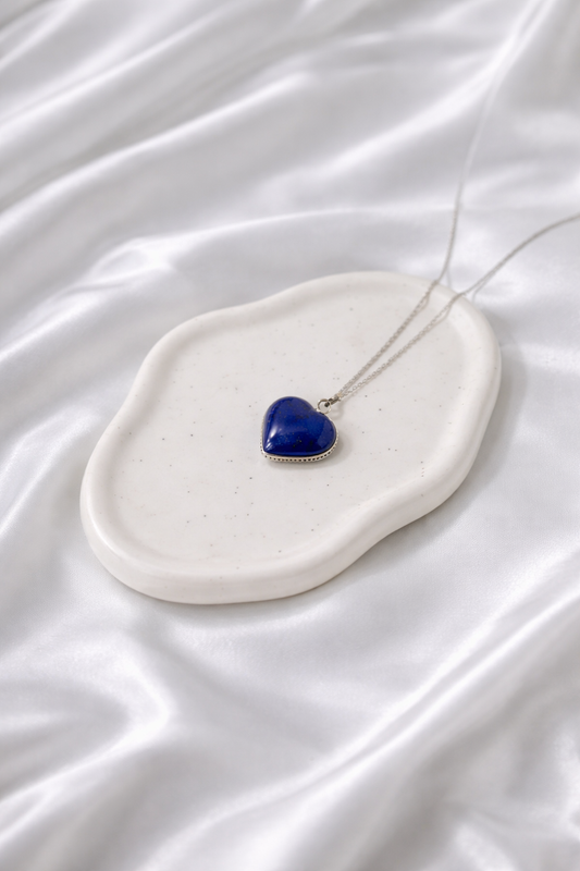 Lapis Lazuli Heart Necklace