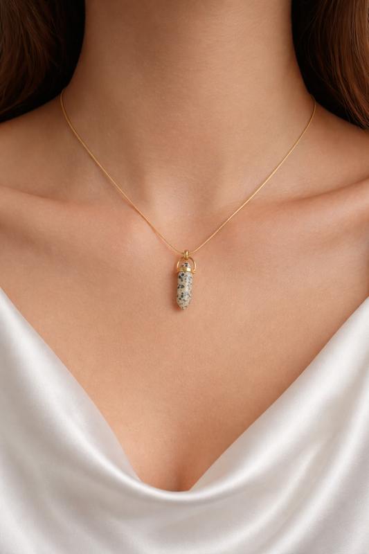 Dalmatian Jasper Necklace