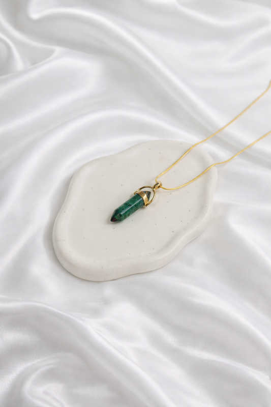 Ruby Zoisite Necklace