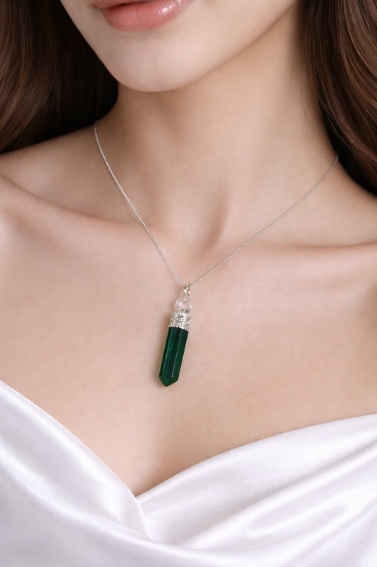 Nephrite Green Jade Necklace