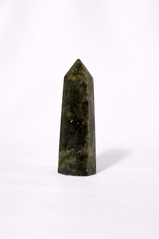 Labradorite Tower #8 -Tip Broken