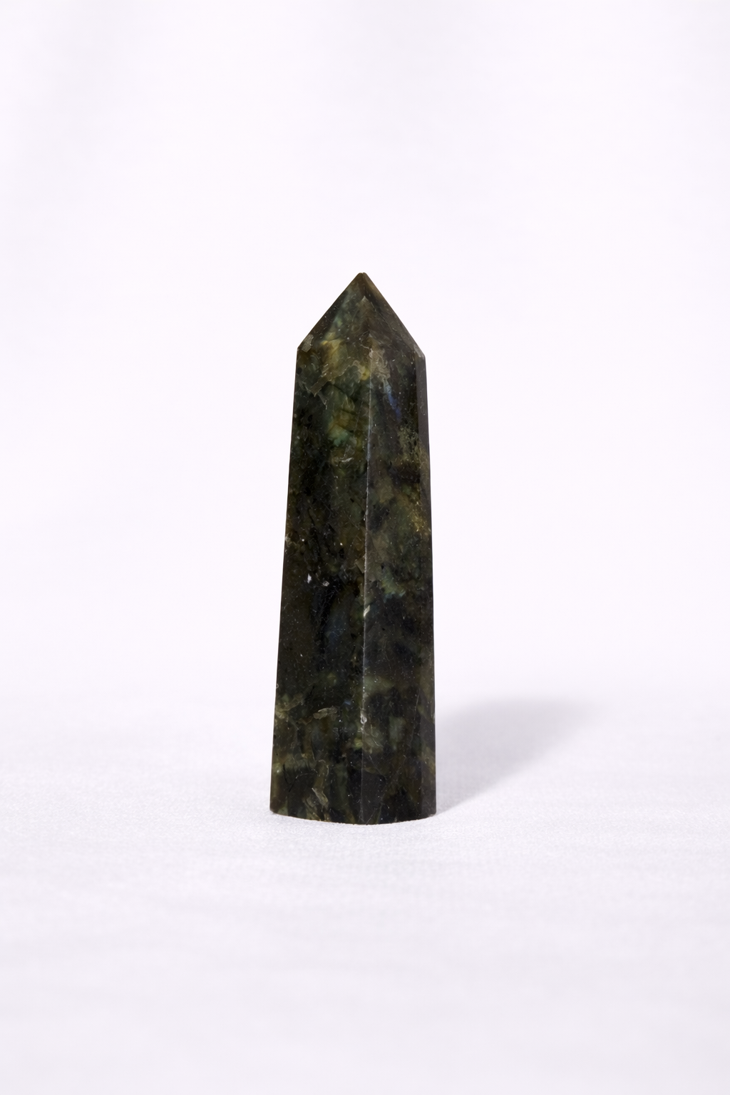 Labradorite Tower #8 -Tip Broken