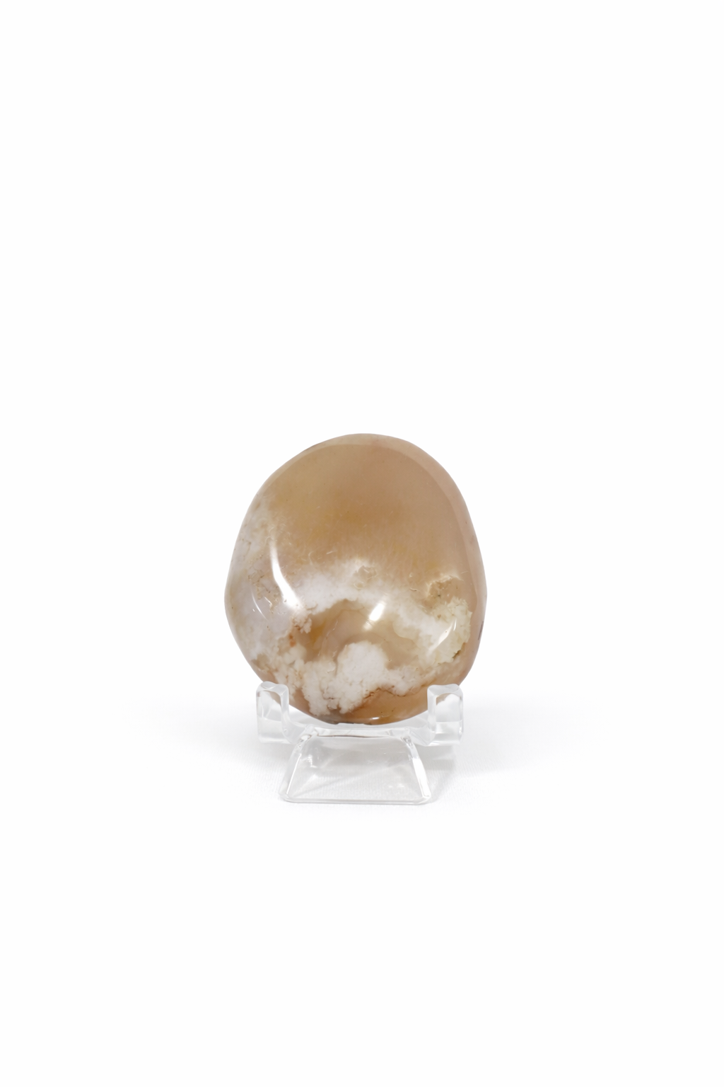 Flower Agate Palmstone #2