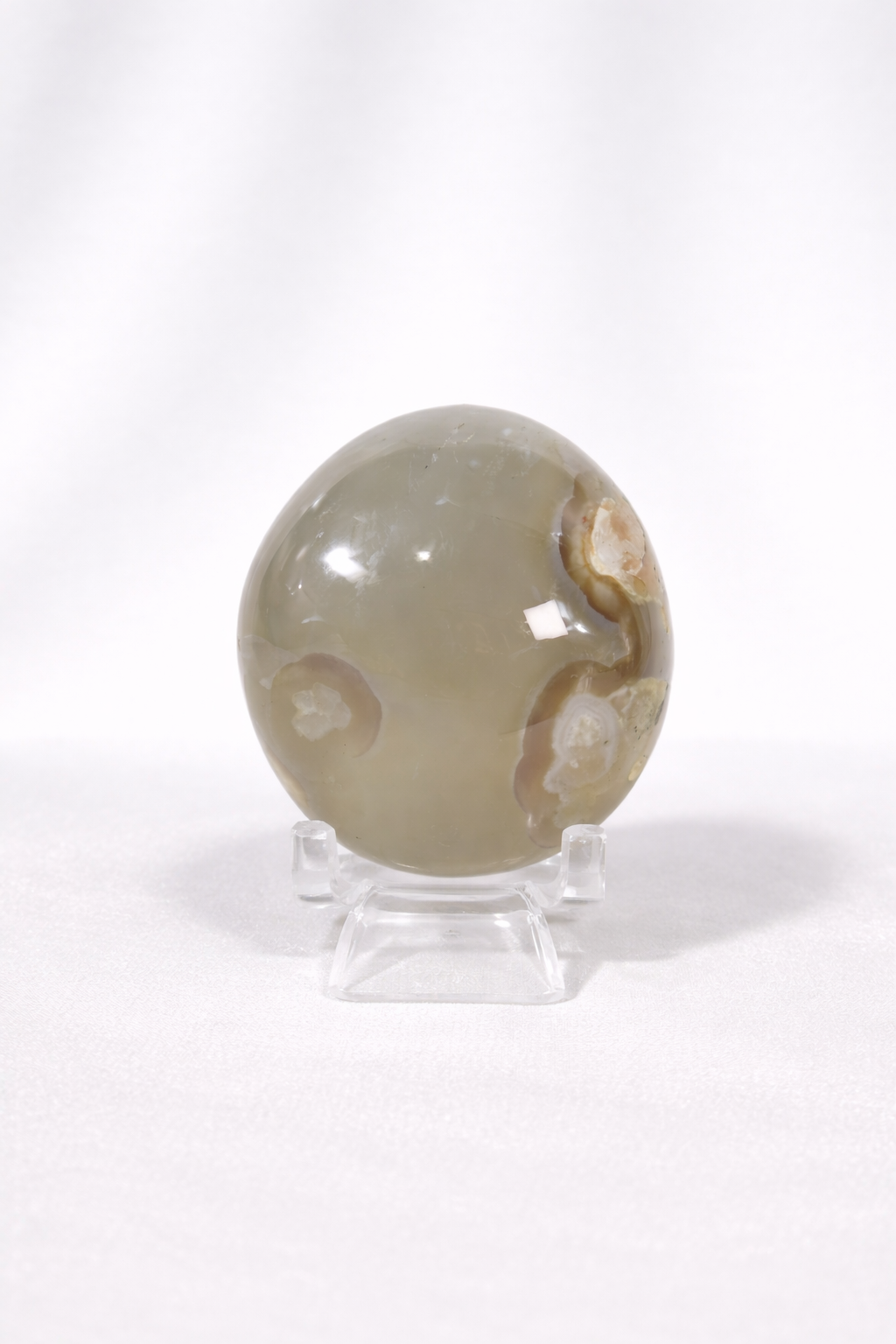 Flower Agate Palmstone #7
