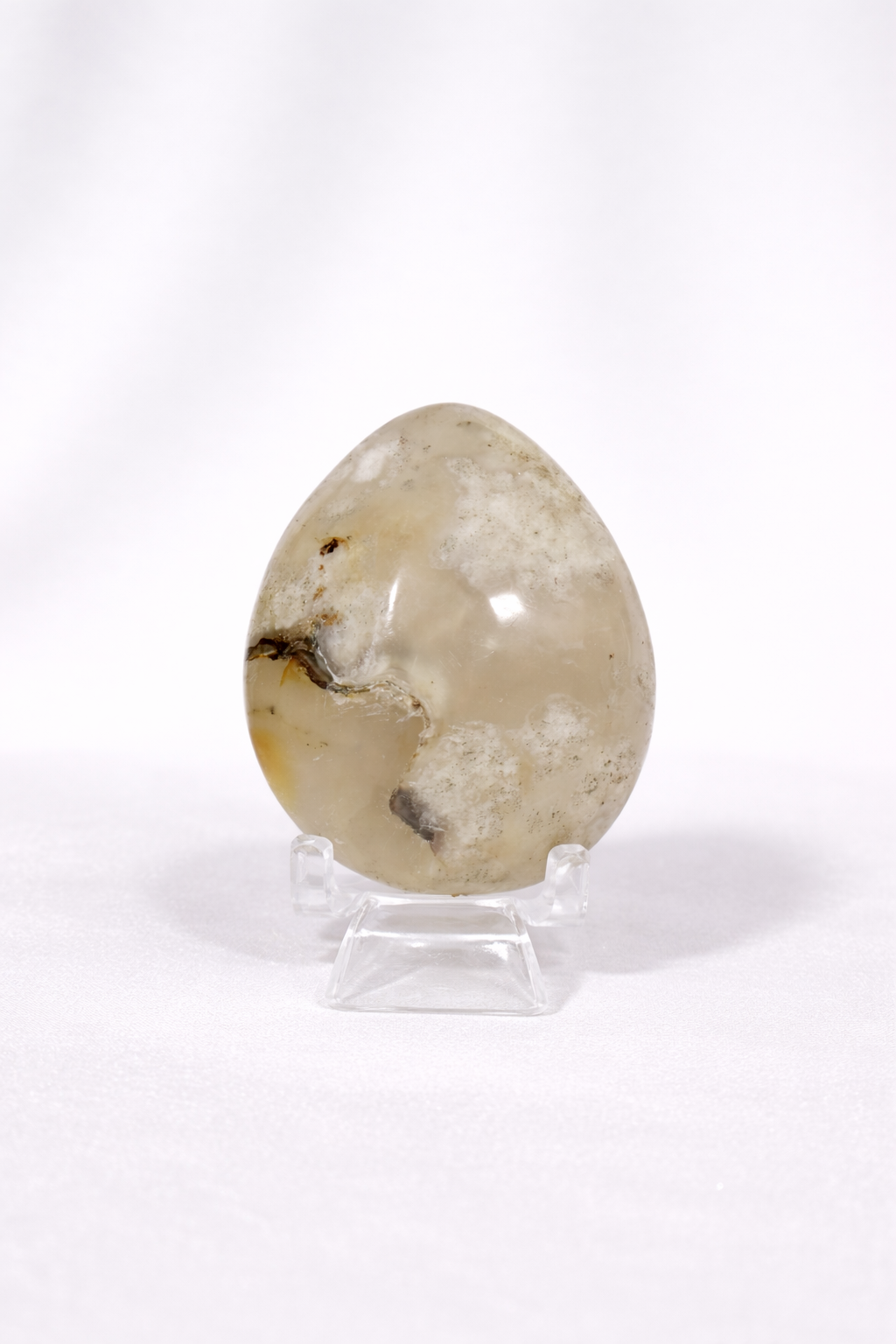 Flower Agate Palmstone #6
