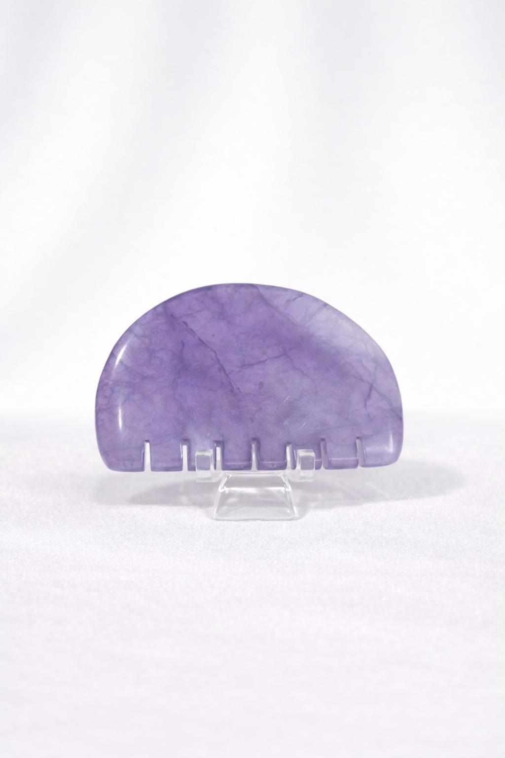 Amethyst Comb Carving