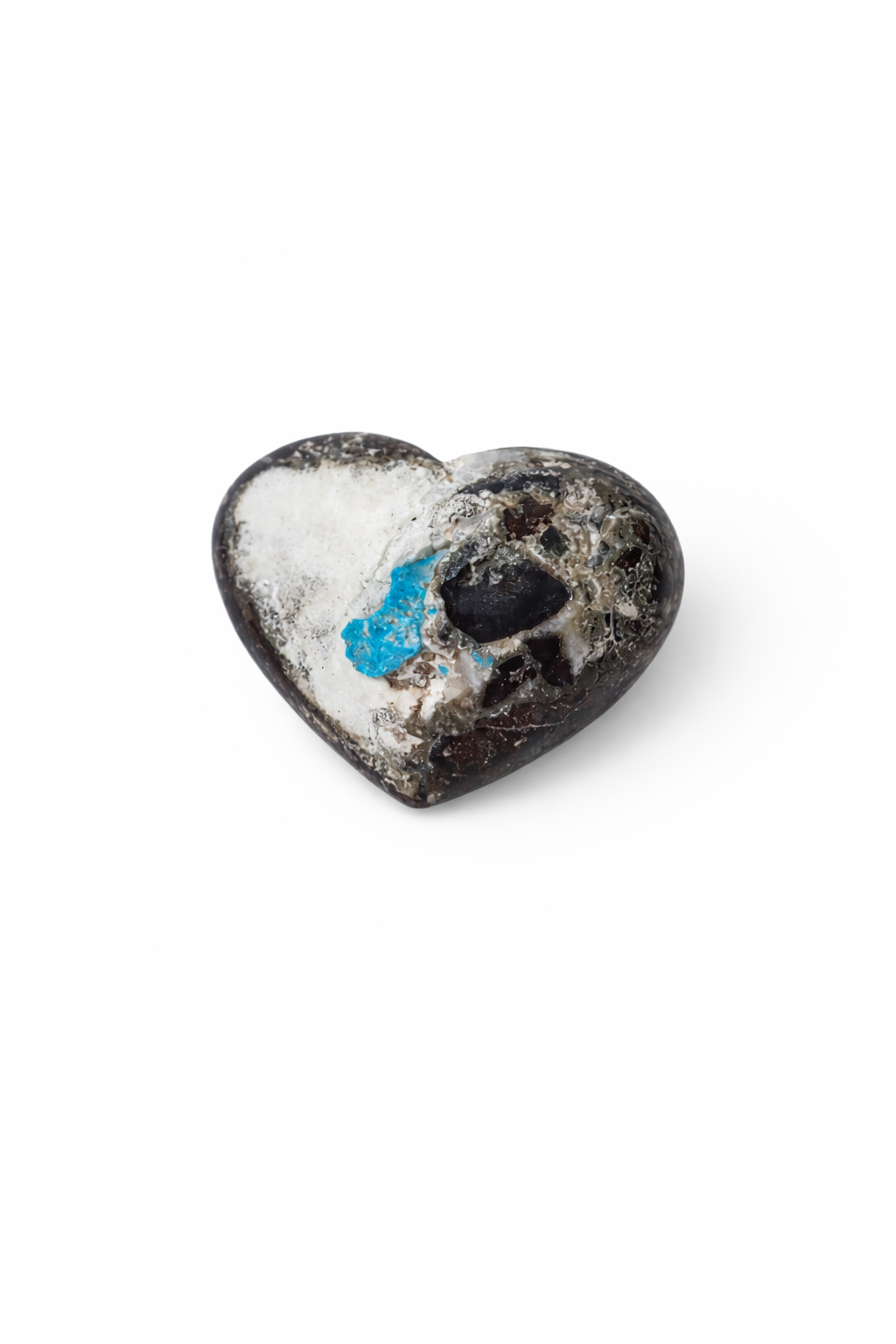 Cavansite Heart #22 - RARE