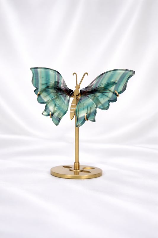 Fluorite Butterfly Wings #4