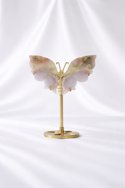Flower Agate Butterfly Wings #1