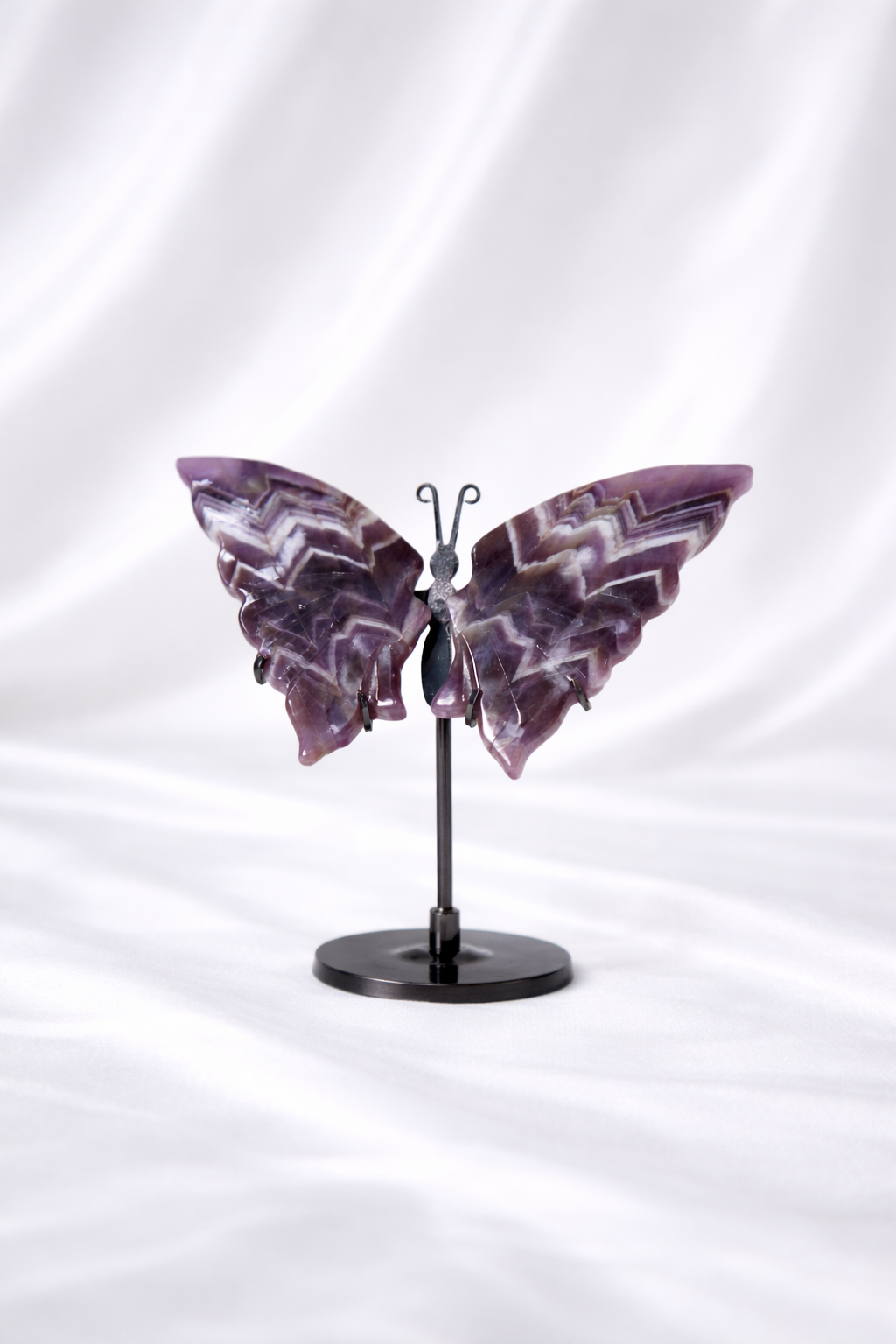 Chevron Amethyst Butterfly Wings