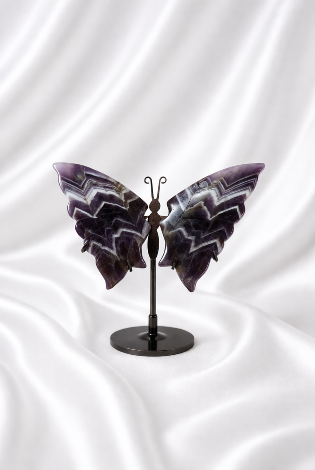 Chevron Amethyst Butterfly Wings