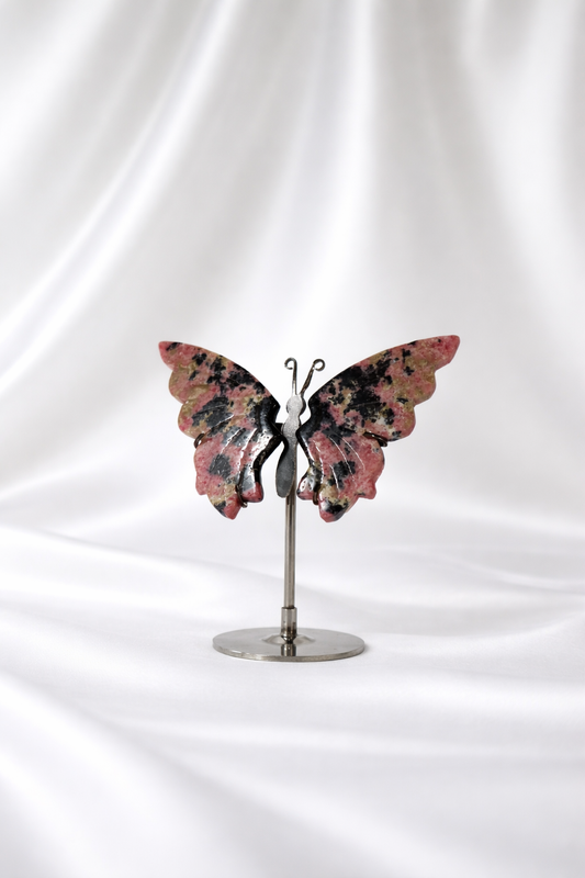 Rhodonite Butterfly Wings