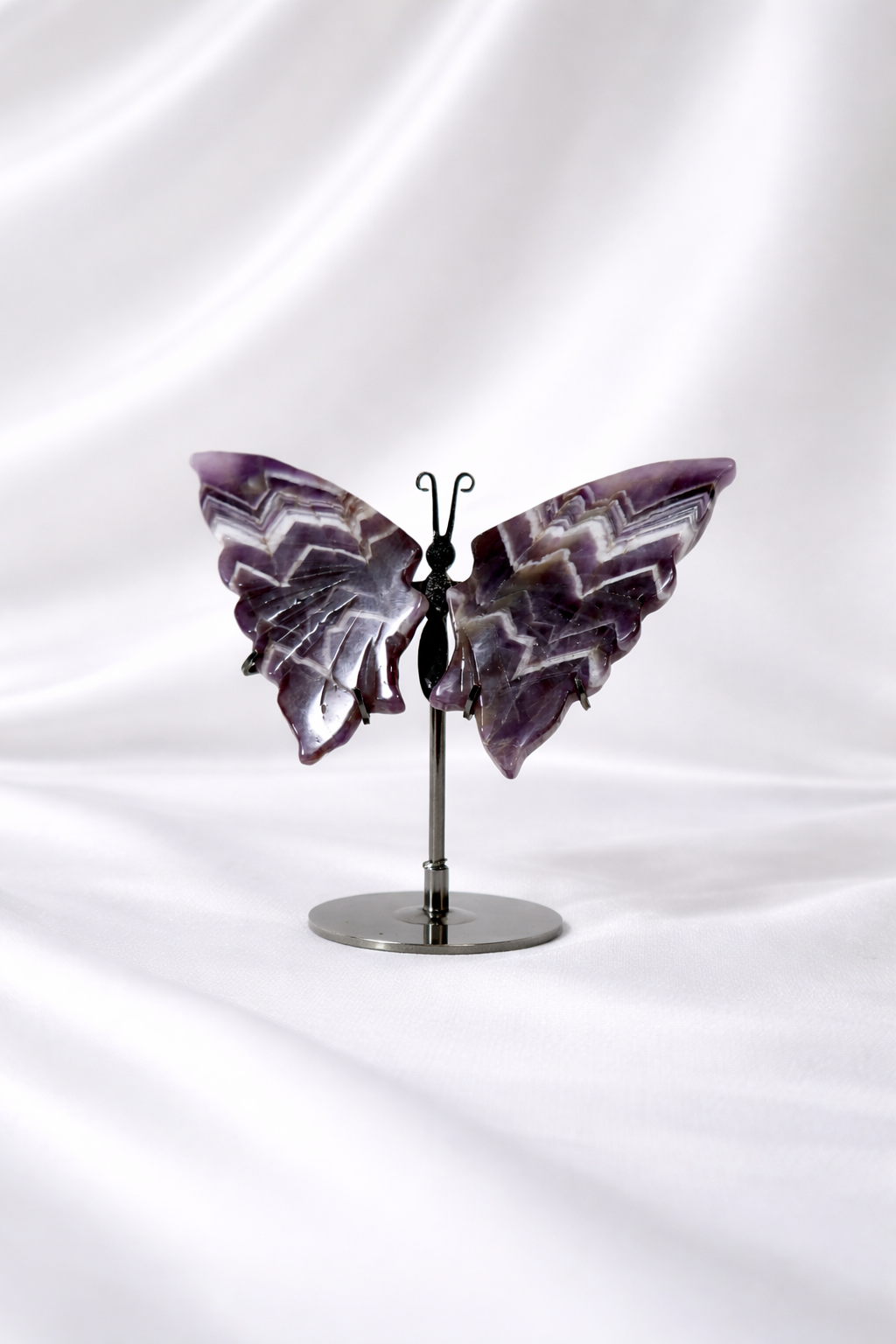 Chevron Amethyst Butterfly Wings