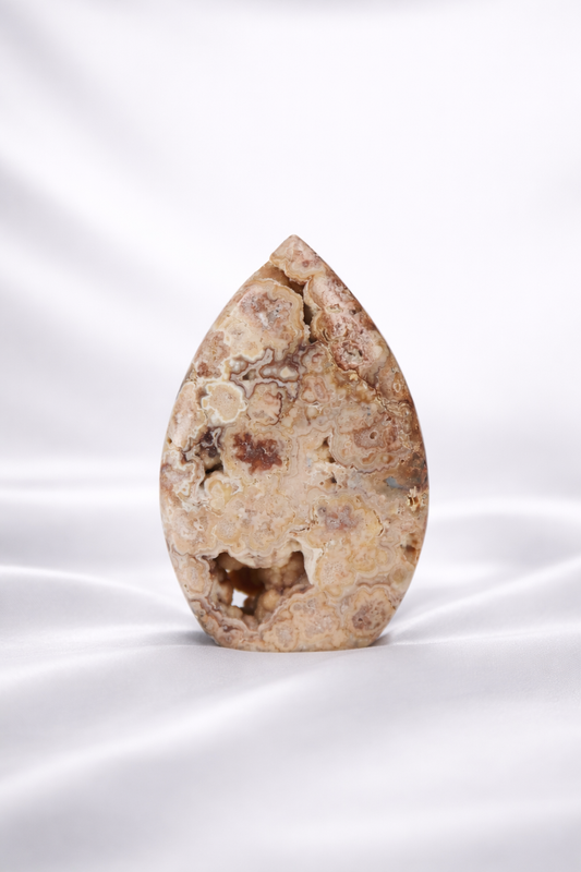 Pink Crazy Lace Agate Flame #11