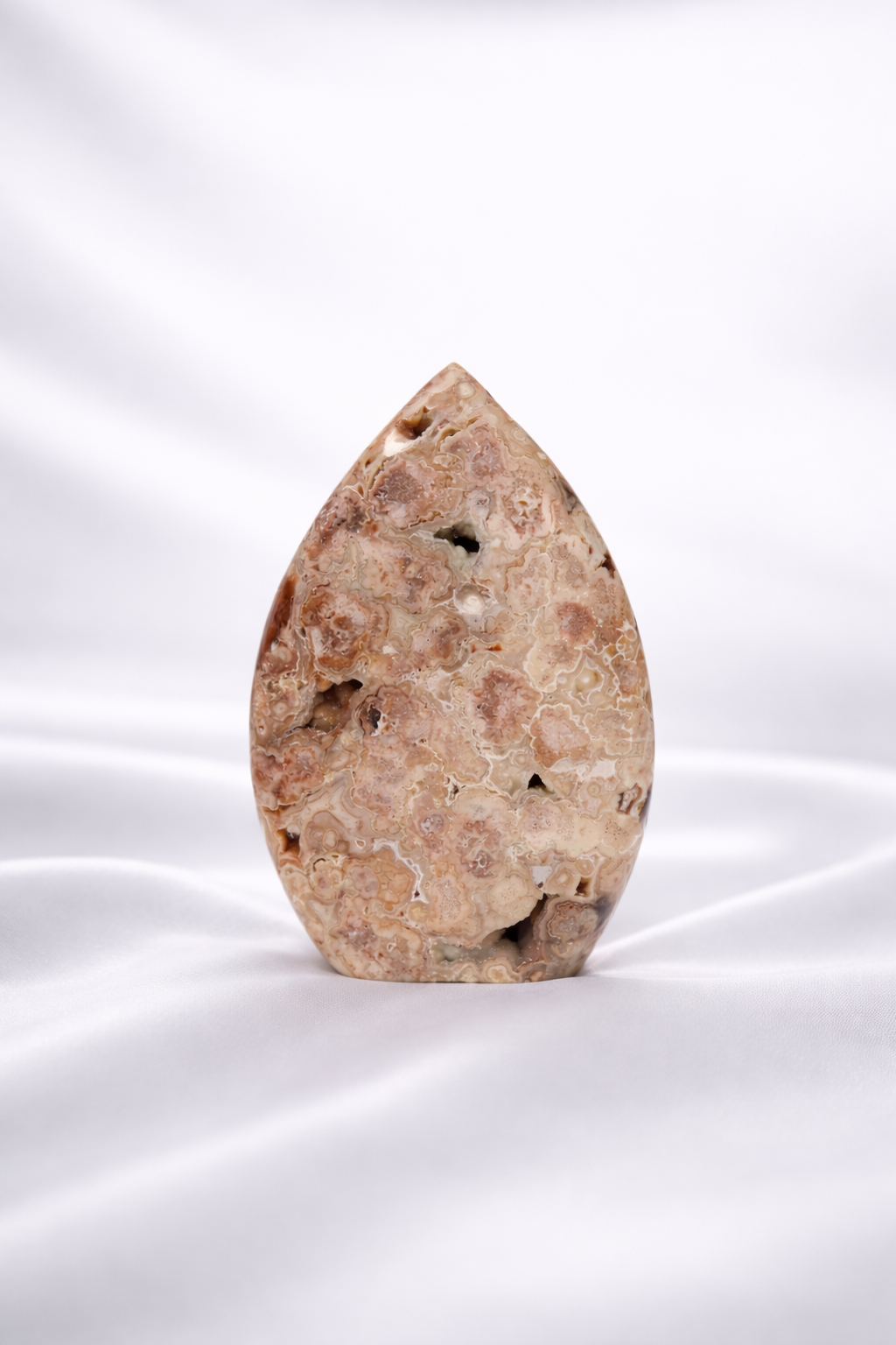 Pink Crazy Lace Agate Flame #11