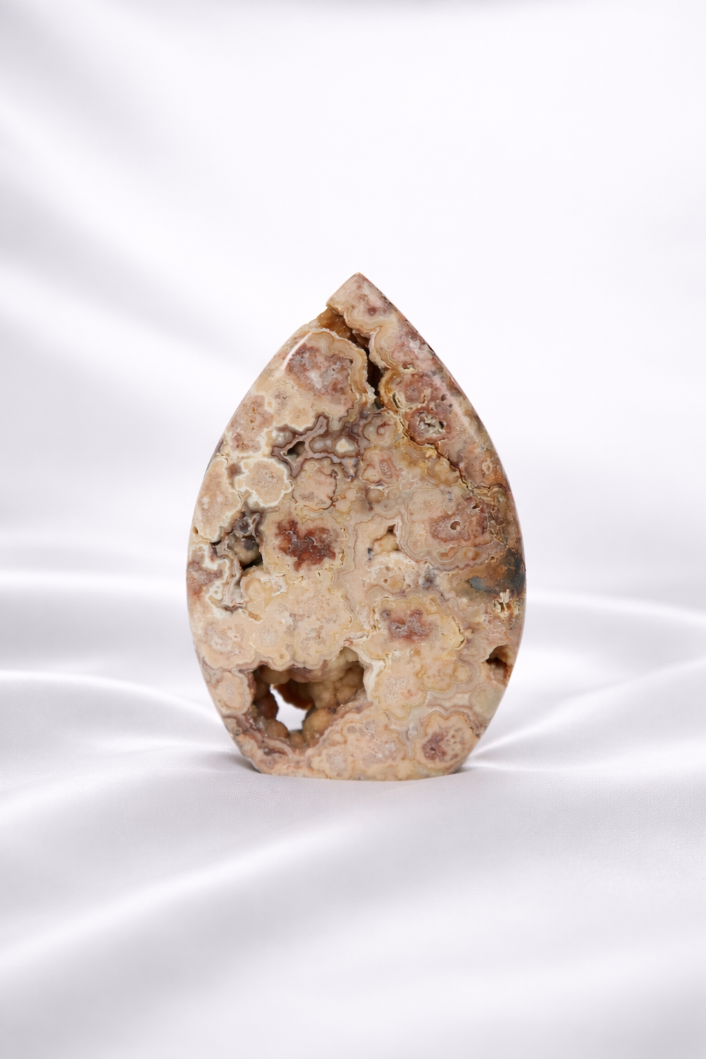 Pink Crazy Lace Agate Flame #11