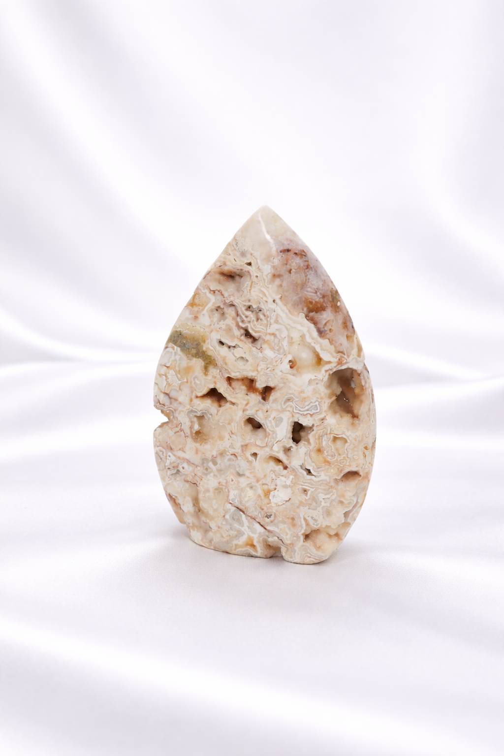 Pink Crazy Lace Agate Flame #10
