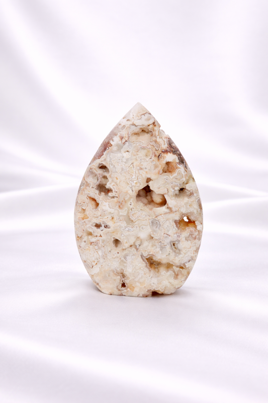 Pink Crazy Lace Agate Flame #10