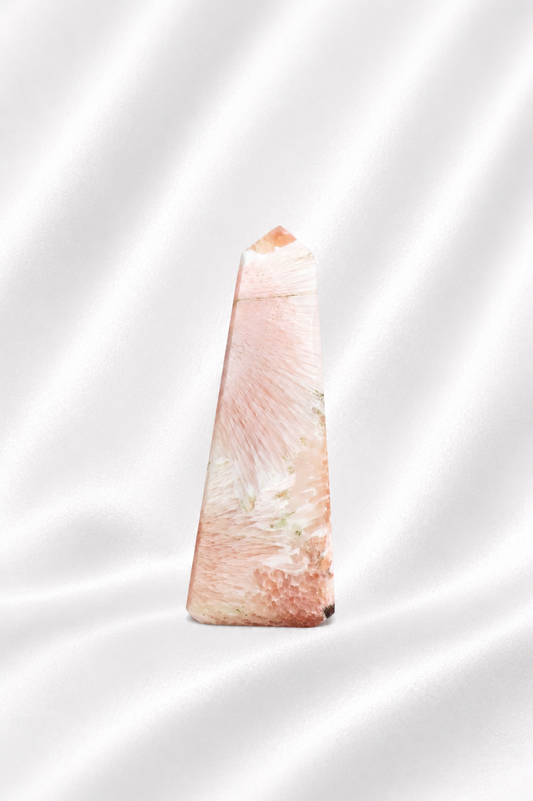 Pink Scolecite Tower #9