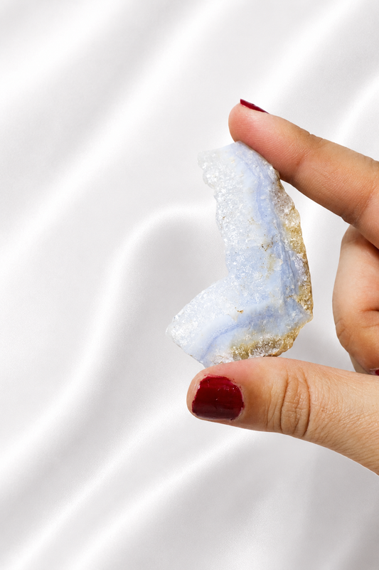 Blue Lace Agate Cluster #12