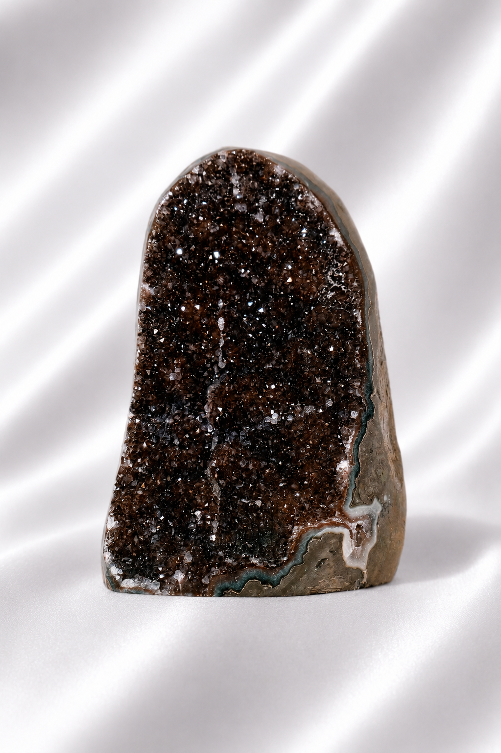 Rainbow Amethyst  Cut Base #62 - High Quality - 490 gm