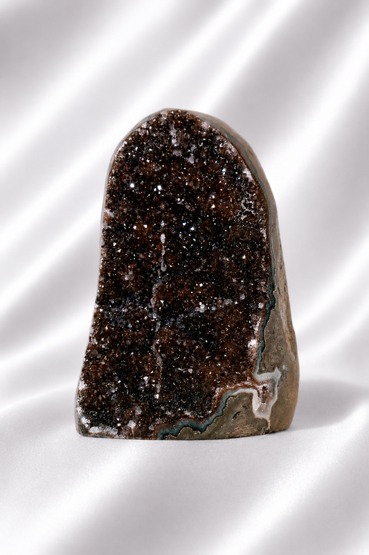 Rainbow Amethyst  Cut Base #62 - High Quality - 490 gm