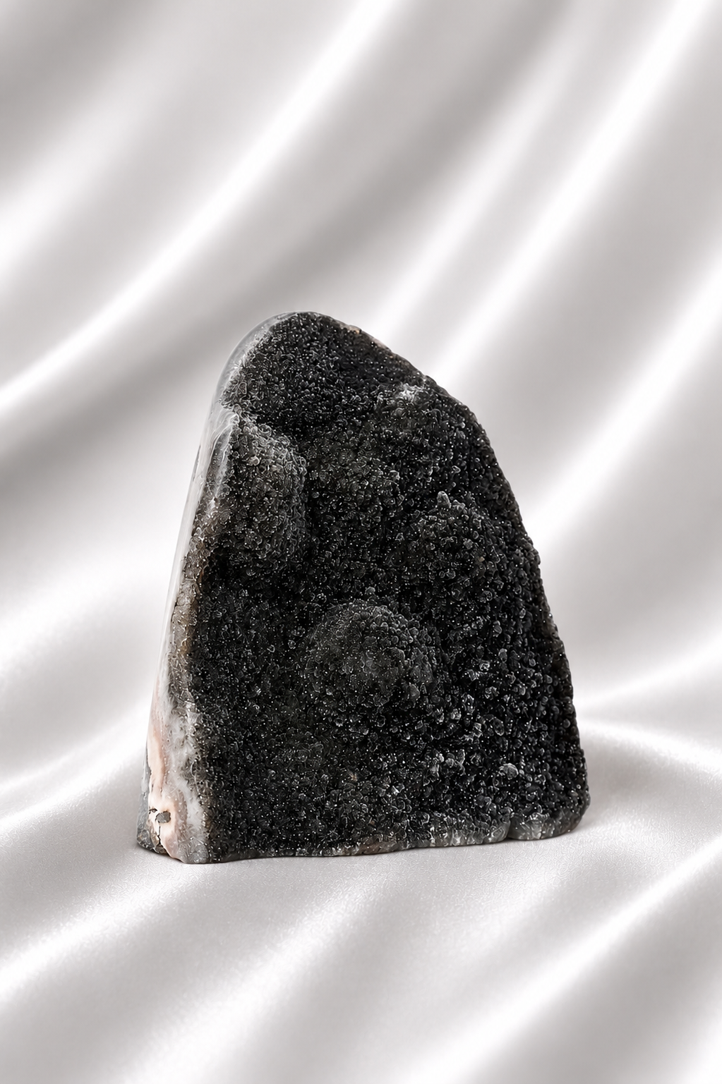 Black Amethyst Cut Base #64 - High Quality - 525 gm