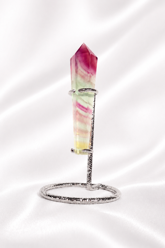 Fluorite Wand on Stand #11
