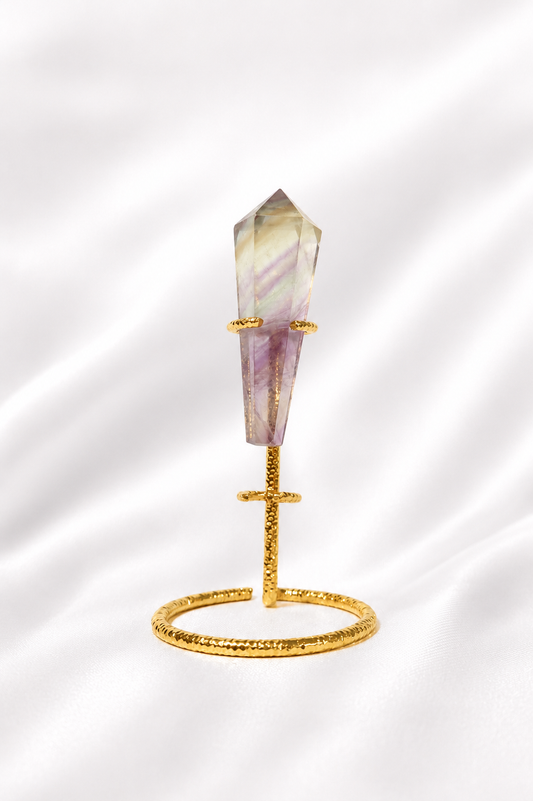 Fluorite Wand on Stand #10