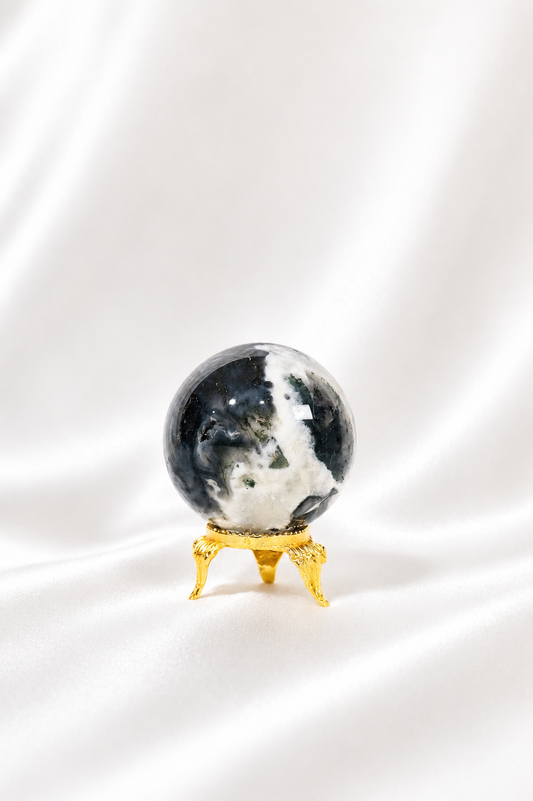 Moss Agate Sphere #26