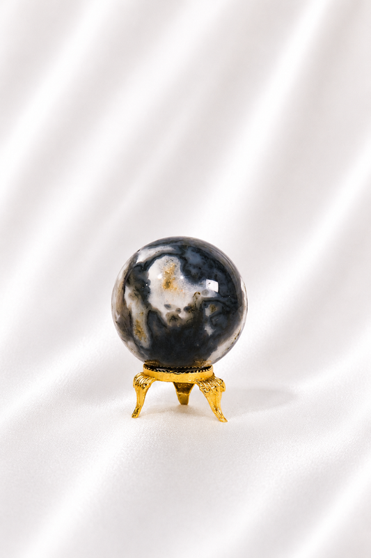 Moss Agate Sphere #28