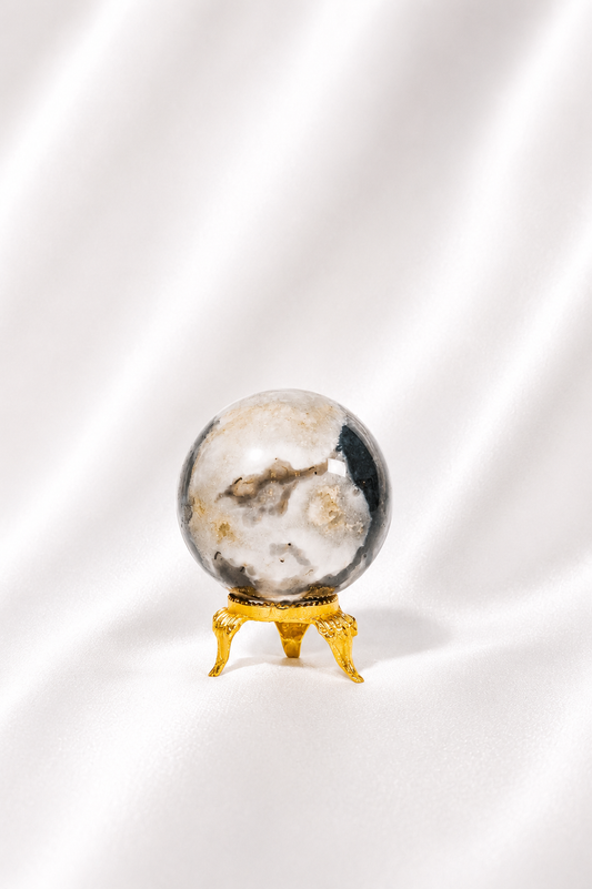 Moss Agate Sphere #28