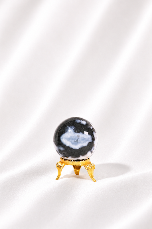 Blue Opal Sphere #4