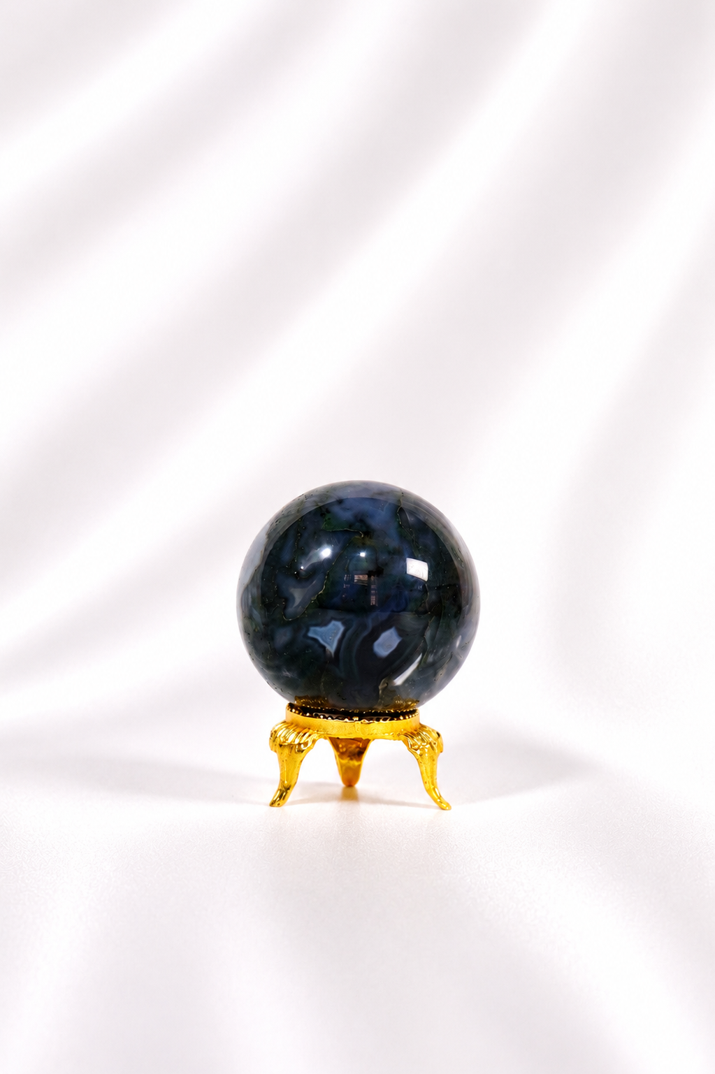 Moss Agate Sphere #27