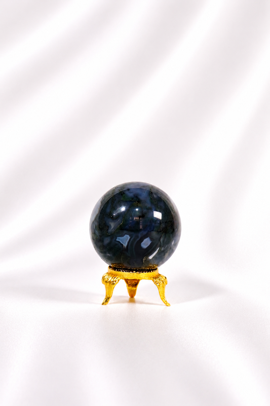 Moss Agate Sphere #27