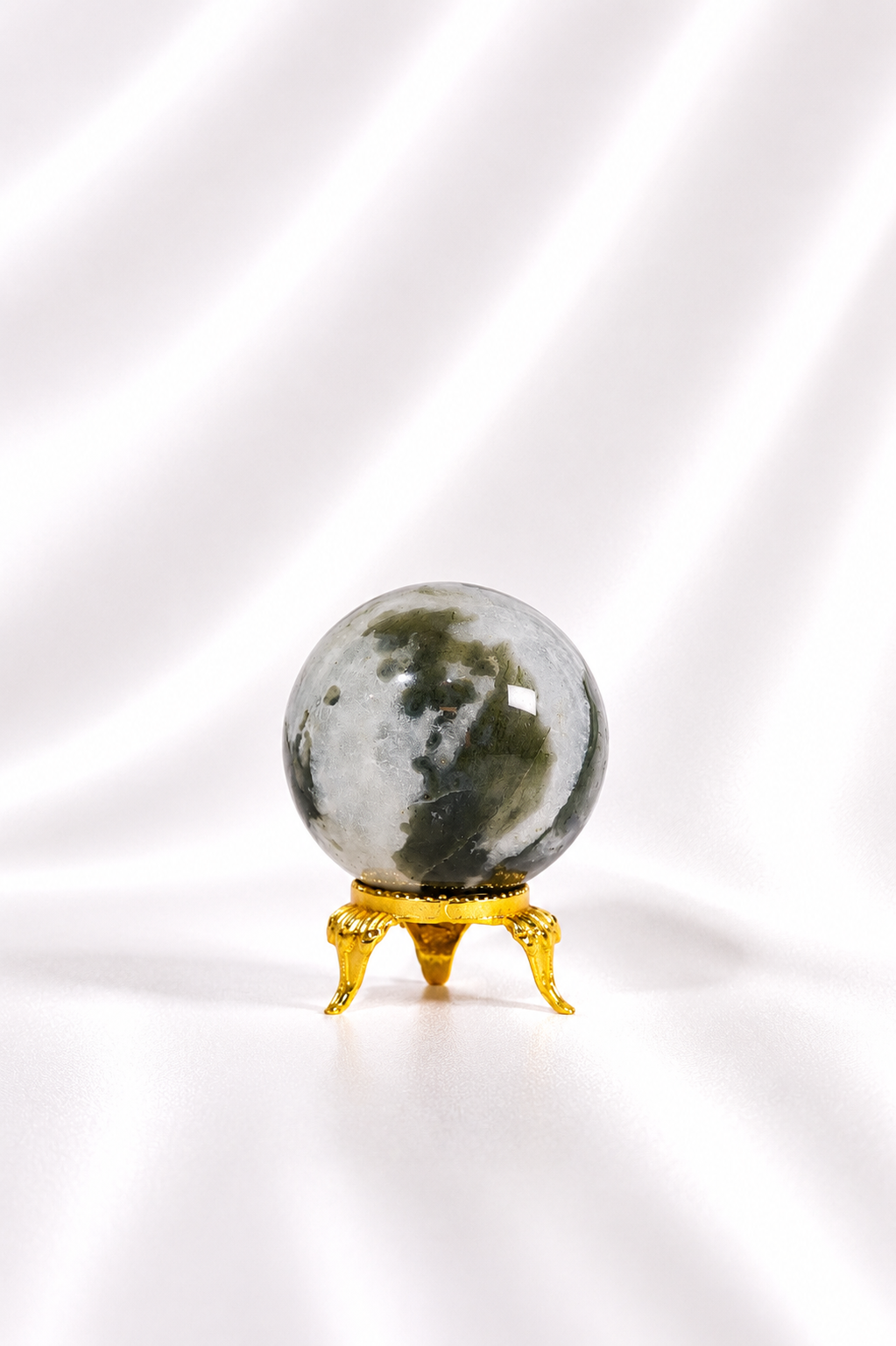 Moss Agate Sphere #27