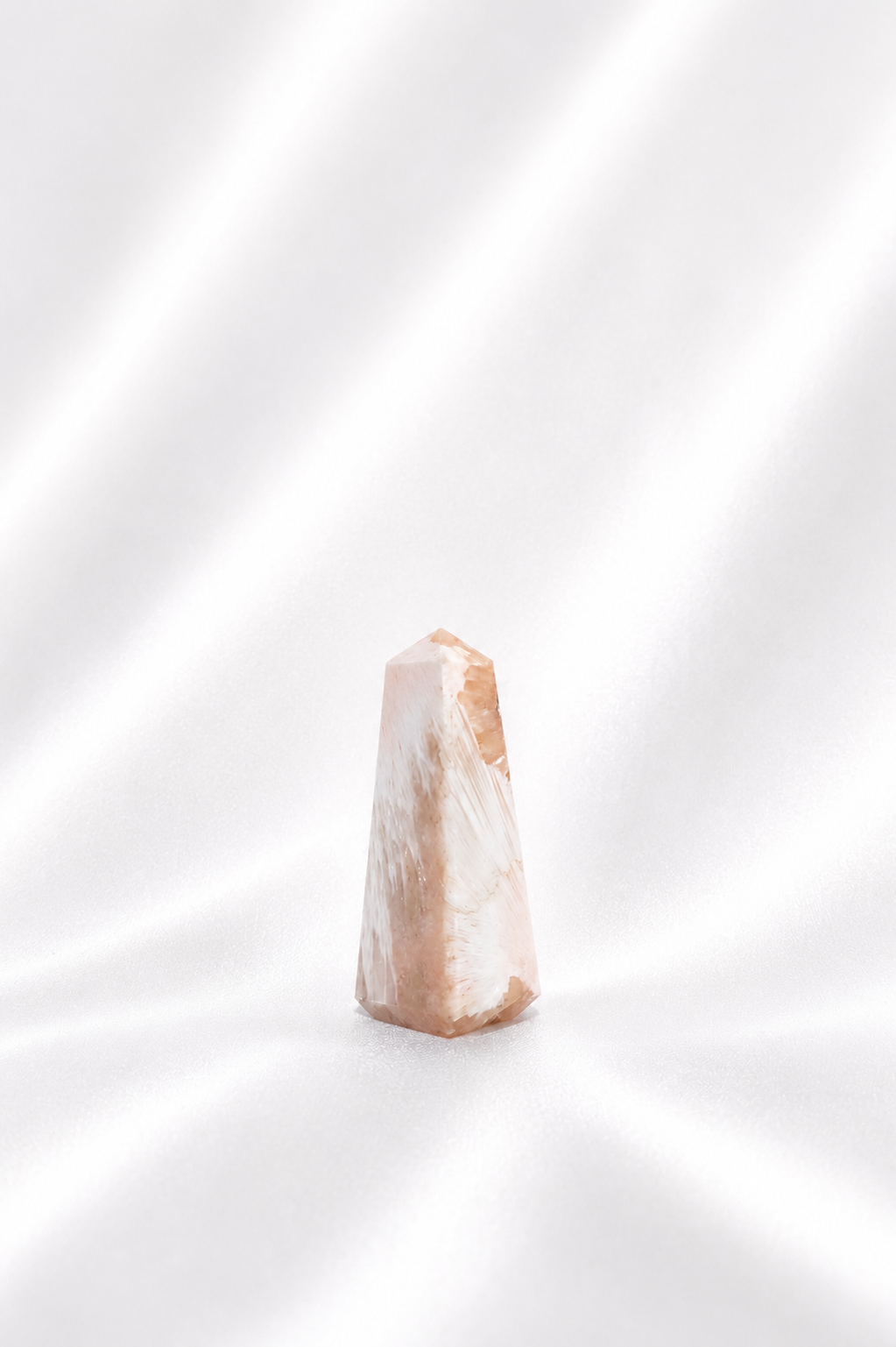 Pink Scolecite Tower #4