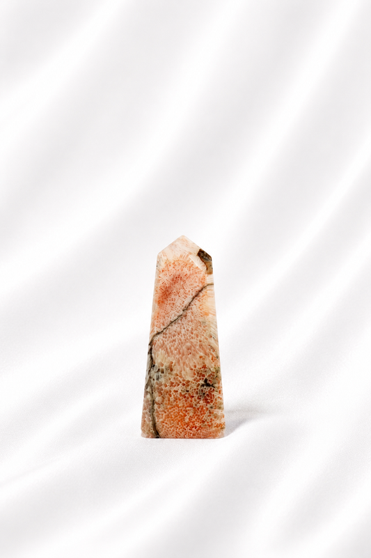 Pink Scolecite Tower #7