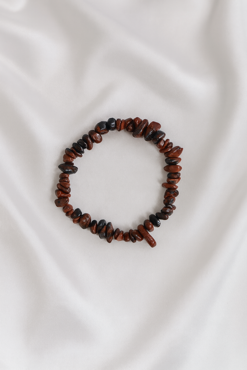 Mahogany Obsidian Bracelet - Chipped