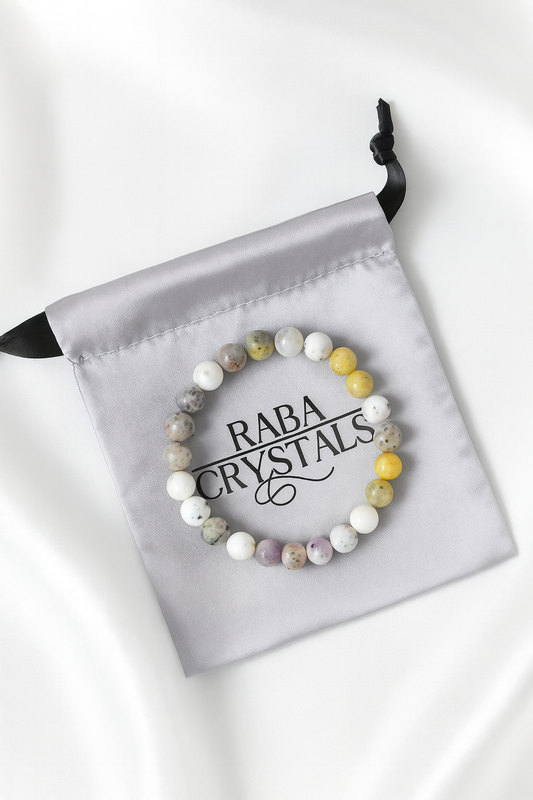 Dendritic Opal Beaded Bracelet