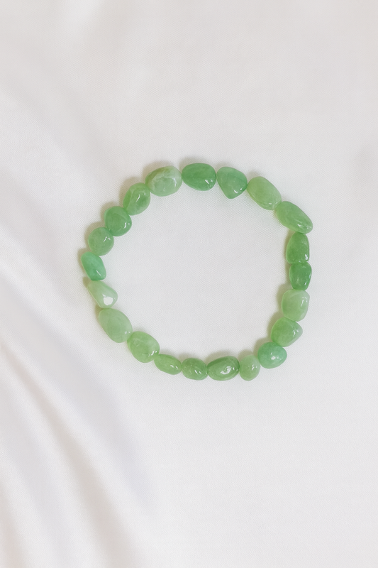 Green Aventurine Tumbled Bracelet