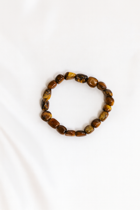 Tiger's Eye Tumble Bracelet
